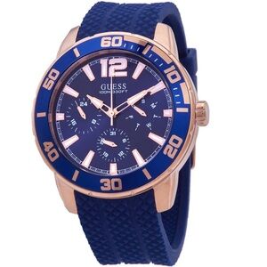 Guess by Marciano Blue and Gold Men's Watch
